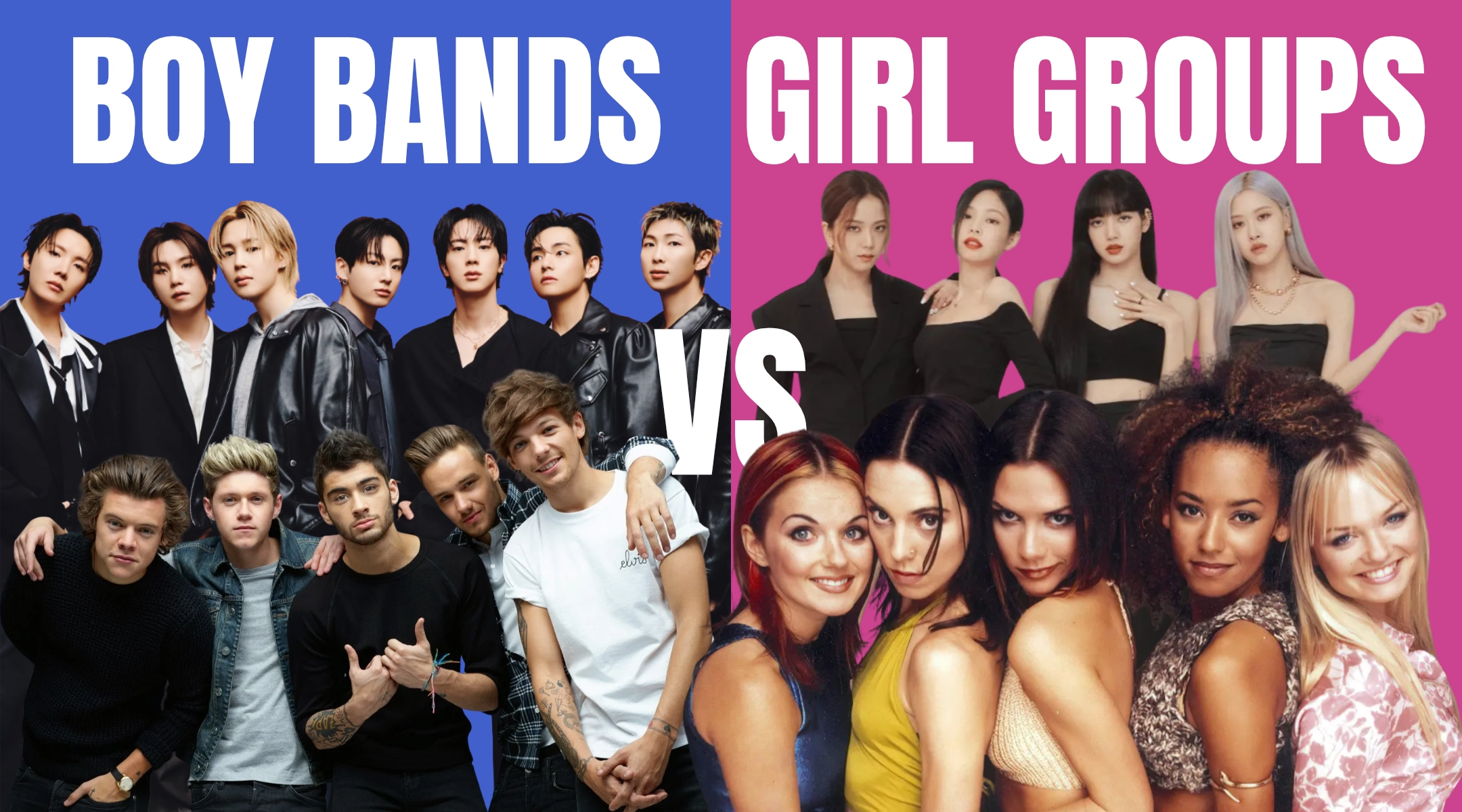 Boy Bands & Girl Groups